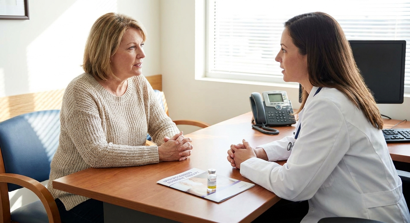 Womens hormone replacement therapy counseling